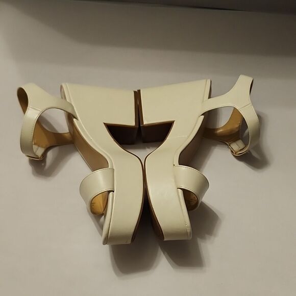 BRAND NEW NINE WEST BLOCK HEEL ROUND-TOE WOMEN'S PLATFORM SANDAL - Picture 12 of 16